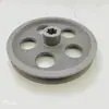 Polia da caixa de câmbio micro-enxadradora peças de enxadadora rotativa para máquinas agrícolas carrinho de mão carrinho de frango polia de correia de canal duplo