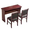 Mesa y silla para sala de reuniones combinación mesa larga doble persona madera maciza tira mesa de conferencias mesa de tira pequeña para conferencias mesa y sillas para capacitación