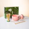 Juego de Té Matcha de Cerámica Caja de Regalo de Hongo Estilo Japonés Transfronterizo Estilo Ins Tazón de Matcha Juego de Regalo de Alto Valor