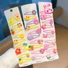 Pasador Infantil Para Niña Pequeña Clip Para Cabello Roto No Lastima El Cabello Pasador de Dibujos Animados Flequillo de Bebé Pinza Lateral Tocado Kuromi