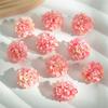 E 4cm Cabezas de Flores Artificiales de Hortensia DIY Ropa Pantuflas Pared de Flores Pasador Accesorios para Sombrero de Graduación Lote de Flores Decorativas