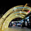 Iluminación Decorativa Comercial para Ambiente Festivo, Iluminación LED Personalizada para Áreas Comerciales e Iluminación de Calle a Calle