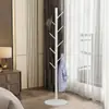Perchero de Mármol, Perchero de Secado de Ropa de Lujo Ligero para Dormitorio, Perchero Vertical de Pie, Colgador de Bolsos, Estante Doméstico Simple