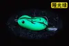 Nuevo Thunderfrog Bionic Frog - Cebo japonés de doble anzuelo para peces negros, juego de cebos Luya, cebo falso de simulación, cebo blando