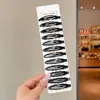 Pinza para el pelo parte trasera de la cabeza pinza lateral para mujer pinza bb simple pinza de horquilla pinza pinzas para el pelo pinza de una palabra fijación de cabellos sueltos flequillo accesorios para el pelo