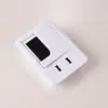 Caixa de Fios Embutida Quadrada de Plástico para Mesa Sand Silver Tampa de Orifício para Fios de Mesa de Computador Plástico ABS Caixa Multifuncional para Passagem de Fios