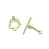 Accesorios DIY Joyería de plata esterlina S925 Hebilla OT Flor Collar de perlas Pulsera Hebilla Material hecho a mano con cuentas Mujeres