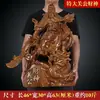 Figura de Guan Gong Guan Erye Estatua de Buda Sable Horizontal Espada Grande Guan Yu Señor Marcial Artesanía Regalo de Inauguración