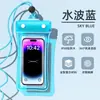 Capa de celular à prova d'água com tela sensível ao toque para natação, praia e rafting, bolsa à prova d'água com airbag para celular, nível de impermeabilidade X8 para atividades aquáticas