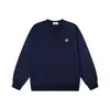 Sudadera con capucha de forro polar básica, unisex, con insignia micro de logo pequeño clásico de Stone, auténtica, transfronteriza, prenda de abrigo
