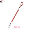 Cordón de Pesca al por Mayor con Cuerda Antiperdida, Cable de Acero Telescópico, Cordón con Mosquetón de Rebote Automático