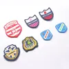 Etiquetas personalizadas de silicona, PVC, caucho blando para bolsos y equipaje, LOGOTIPO de dibujos animados de caucho y silicona, etiquetas de moldeo por goteo, etiquetas de cuero de dibujos animados