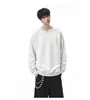 Sudadera Holgada de Cuello Redondo y Hombro Caído Otoño/Invierno 2026 Camiseta de Manga Larga de Moda