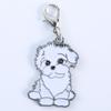 Nueva placa de identificación de metal para perro con forma de oso, productos para mascotas, regalos creativos para el hogar, se puede grabar con láser, colgante de madera para perro.