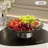 Prato de Frutas para Casa Nova, Mesa de Centro para Sala de Estar, Prato de Frutas, Luxo Acessível, Bandeja de Doces e Lanches para Recepção