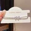 Pulseira Flor Coração de Zircônia Coreana, Luxo Acessível, Pulseira Elegante de Alta Moda, Simples Estilosa, Pulseira Versátil para Mulheres