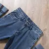 Jeans Rectos para Hombre, Estilo Delgado de Primavera y Verano, Textura Elástica, Casual para el Día a Día, Pantalones de Mezclilla Azules Sueltos de Alta Gama