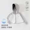 Ropa de Protección Solar para Niños y Niñas en Verano, Capa Transpirable con Capucha Protección UV UPF100 para Bebé