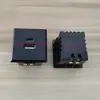 Enchufe Tipo Cassette 35W Puerto USB Dual + Interfaz Tipo C Enchufe de Carga Rápida Módulo de Enchufe de Carga DC para Escritorio