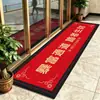 Alfombra Comercial de Terciopelo de Cristal de Alta Calidad Entrada de Hotel Alfombrilla Resistente al Desgaste Antideslizante Entrada de Tienda Felpudo de Bienvenida Dropshipping