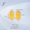 Accesorios Puzuo para Manualidades Color Fuerte que Conserva el Color Arena Dorada Mate, Monedas de Loto y Cuentas para Pulseras para Mujeres Cada Año