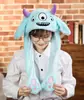 Sombrero de Peluche chiikawa Empleado de Tren Usaqiyka Orejas Wow Móviles Brillante Divertido Sombrero