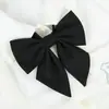 Estudiantes japoneses cianóticos estilo universitario camisa traje de marinero lazo uniforme JK raíz de pluma grande raíz de pluma roja corbata de lazo femenina