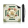 Tapete de Mahjong Transfronterizo Mahjong 31.5 pulgadas Antideslizante Silencioso Suave Resistente a la Suciedad Resistente al Desgaste Borde Cerrado Venta al por Mayor de Fábrica