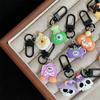 Llavero de Serie Mini de Halloween Dibujos Animados Gótico Oscuro Dulce Genial Colgante para Bolso Negro Accesorios Y2K para Novia