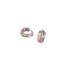 Aretes de Aro de Encaje para Mujer, Diseño de Nicho, Aretes Brillantes de Circonita Diamante, Aretes, Aretes Elegantes, Nuevo Estilo 2025