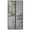 Cortina de Porta Mosquiteira Magnética Popular para Comércio Exterior, Especialmente Projetada para Uso Doméstico, Autoadesiva Sem Furos, Respirável, Cortina de Porta Divisória à Prova de Mosquitos