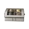 Caja de Almacenamiento para Sombreros Amazon Caja con Cremallera Caja a Prueba de Polvo para Sombreros Gran Capacidad Apilable Caja de Almacenamiento para Gorras de Béisbol