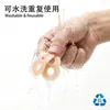 Corrector de uña encarnada en forma de 8 de SEBS, corrección de uña encorvada del dedo del pie, almohadilla física para estirar la uña, estirador de rebote para uña encarnada