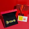 Se Puede Usar para Dropshipping y Venta al por Mayor de Nuevos Modelos de Lámina de Oro Puro 999 Cajas de Regalo con Sobres Rojos, Recuerdos Corporativos y Regalos Conmemorativos