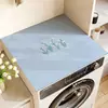Funda simple de tierra de diatomeas para lavadora de tambor, funda a prueba de polvo, funda absorbente de agua y resistente al sol para refrigerador, base a prueba de polvo para mesita de noche