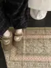 Zapatos de Algodón Big Potato para Mujer Invierno 2025 Nuevos Versátiles Mary Jane Slip-On Velcro Botas de Nieve Zapatos Birkenstock