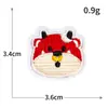 Urso de Desenho Fofo Animal de Estimação Avatar Bordado Computadorizado Tamanho Pequeno Adesivo de Tecido Bordado DIY Adesivo Decorativo para Roupas Feitas à Mão