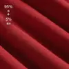 Bóxers de Color Sólido Rojos para Hombre para el Año del Zodiaco, Sueltos y Cómodos, Modernos Bóxers de Color Borgoña Antibacterianos para Hombre