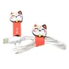Organizador de Cables Creativo de Dibujos Animados, Gadget de Almacenamiento para Cables de Datos, Cable de Auriculares, Enrollador de Cable de Carga, Sujetacables de Escritorio