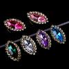 Ojo de caballo acrílico Diamante accesorios de diamante accesorios para el cabello teléfono móvil agujero zapatos resina accesorios de joyería accesorios de bricolaje