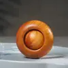 Taihang Ciprés Viejo Mano de la Fortuna Madera Maciza Semi-Hecho a Mano Artesanía Hueca Cuidado de la Salud Tallado con Rica Fragancia