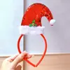 Faixa de Cabeça de Natal, Faixa de Cabeça de Árvore de Natal, Grampo de Cabelo com Laço, Adereços Divertidos de Desenho Animado Fofo para Fotos Femininas