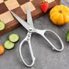 Venta Directa de Fábrica Tijeras Domésticas de Acero Inoxidable para Cocina, Tijeras Potentes para Huesos de Pollo, Tijeras Multifuncionales para Cocina, Tijeras para Alimentos, Tijeras para Cortar Pescado