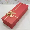 Raquete de Badminton Retangular Vermelha de Alta Qualidade Caixa de Embalagem para Presente Flores do Dia dos Namorados Vestido de Noiva Taça de Vinho Tinto Extra Grande
