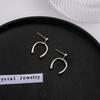 Diseño Simple Estilo Frío Geométrico con Diamantes Incrustados y Perlas Clip para Hueso de la Oreja Lazo Amor Accesorios para la Oreja Aretes para Mujer