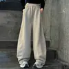 Calça Banana Wide-Leg para Meninas Outono/Inverno 2026 Novo Estilo Chique Média/Grande Infantil Plus Velvet Solta Casual Calça Reta