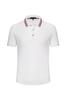 Polo de Verano Hielo Oxígeno Rayas Manga Corta Ropa de Trabajo Personalizada Camisa Cultural Ropa de Equipo Logo Estampado Bordado
