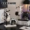 Lindo Soporte para Mando Rey Gato Adorno de Decoración de Escritorio Base Universal Soporte de Exhibición para PS5/PS4/XBOX