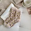 Meias de Inverno Cáqui Meias de Imitação de Visom Veludo de Visom Meias Grossas Femininas Peludas Retrô Estilosas para Dormir Meias Grossas com Forro de Fleece