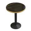 Sofá de barra de lujo ligero retro americano limpio Sofá doble individual de bar pub Combinación de mesa y silla de restaurante occidental cafetería
